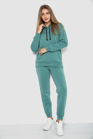 Спорт костюм жіночий на флісі, колір оливковий, 241R1530 113253_825599 фото